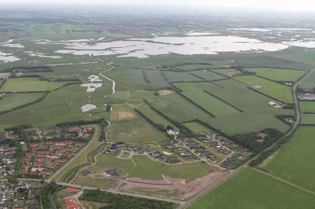 Vue aérienne - Year-Round Plot with 5G Coverage in Skjern