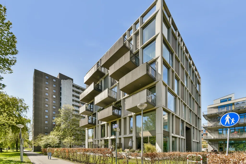 Välivaade - Modern 3-Bedroom Corner Apartment with Waterfront View in Amsterdam