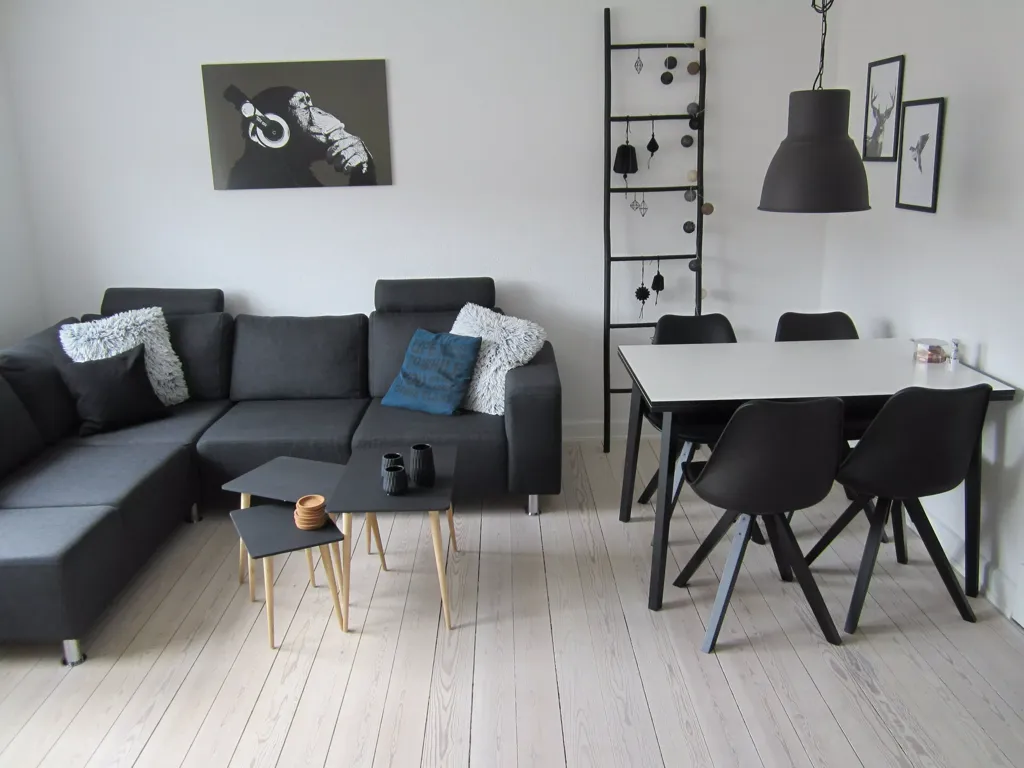 Elutuba - Charming 3-Room Flat in Aabenraa