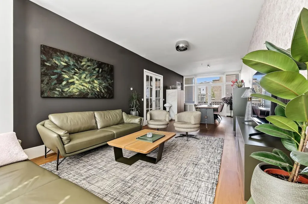 Living Room - Galerie Flat with Sea View in The Hague