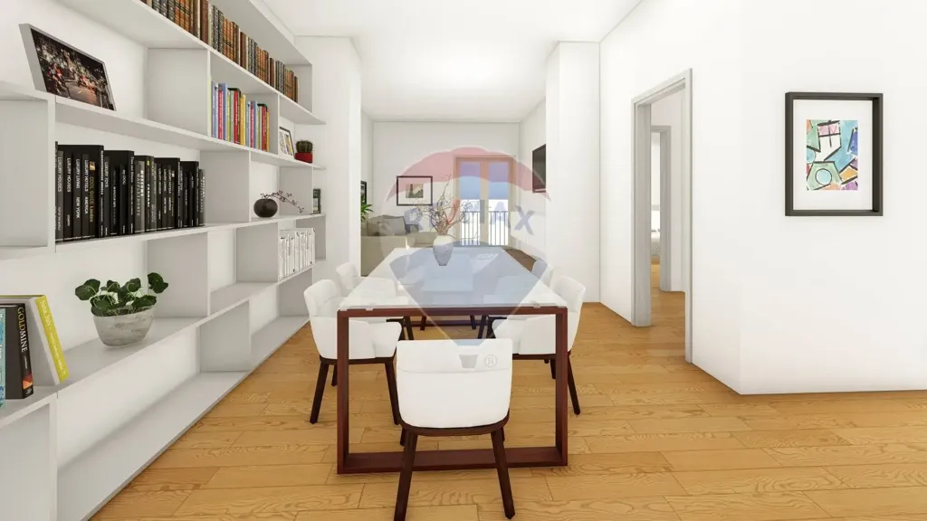 Söögituba - Ground Floor Apartment with Terrace in Palermo