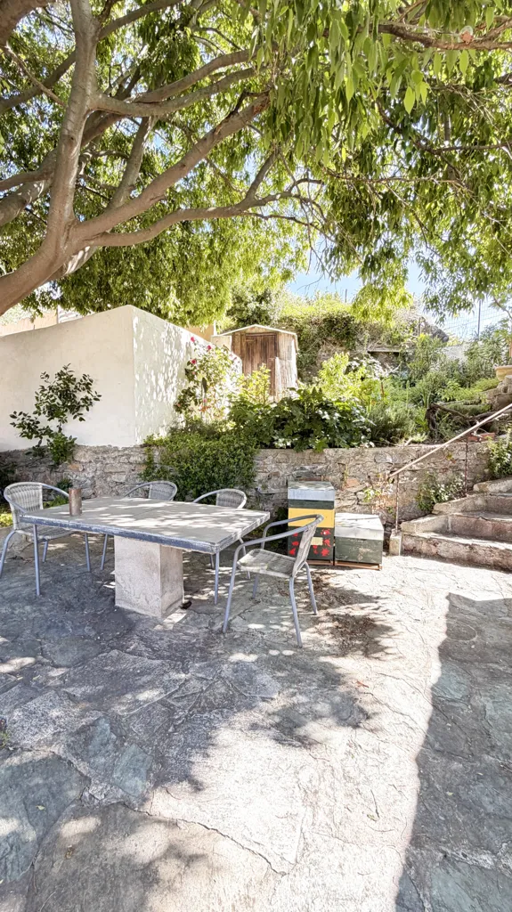 Terrasse - Maison de Village avec Jacuzzi à Barbaggio