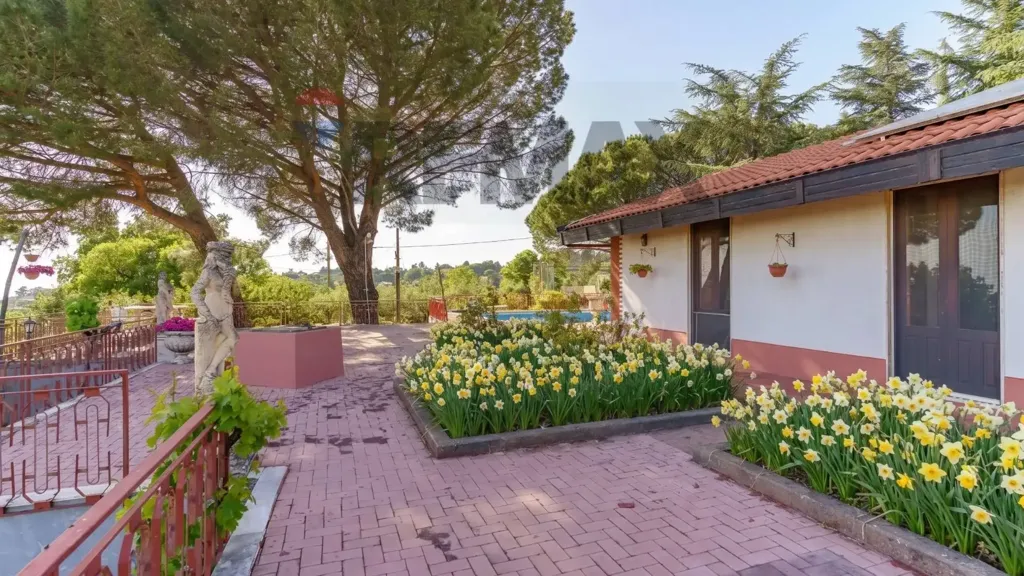 Jardin - Villa with Panoramic Pool in Biancavilla