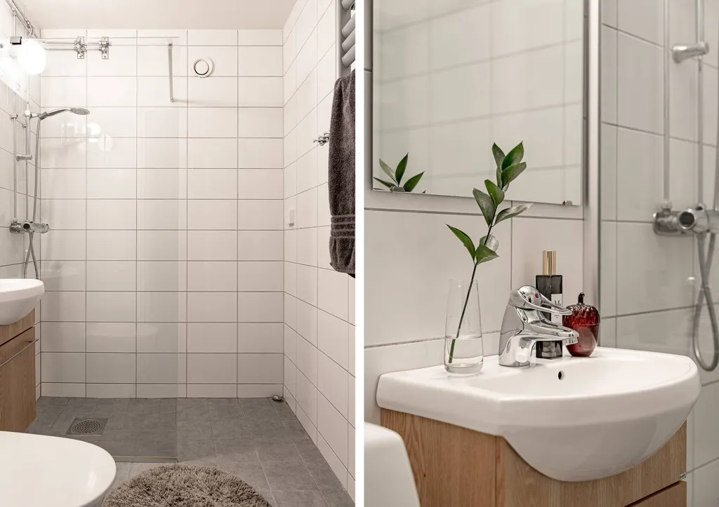 Salles de bain - Apartment with Balcony in Ängelholm