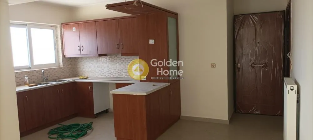 Köök - Bright Apartment with Sea View in Ano Liosia