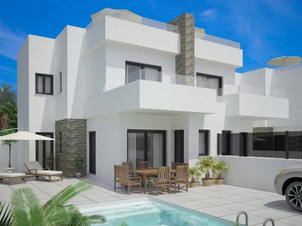 Extérieur - Semi-Detached Villa with Private Pool in Vistabella