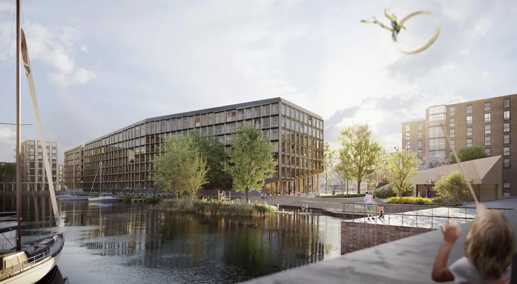 Studio Apartment with Energy Label A++ in IJburg