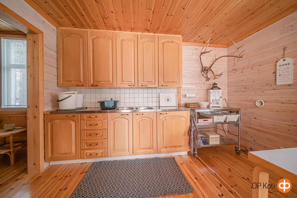 Köök - Wooden Cottage with Sauna by Muoniojoki