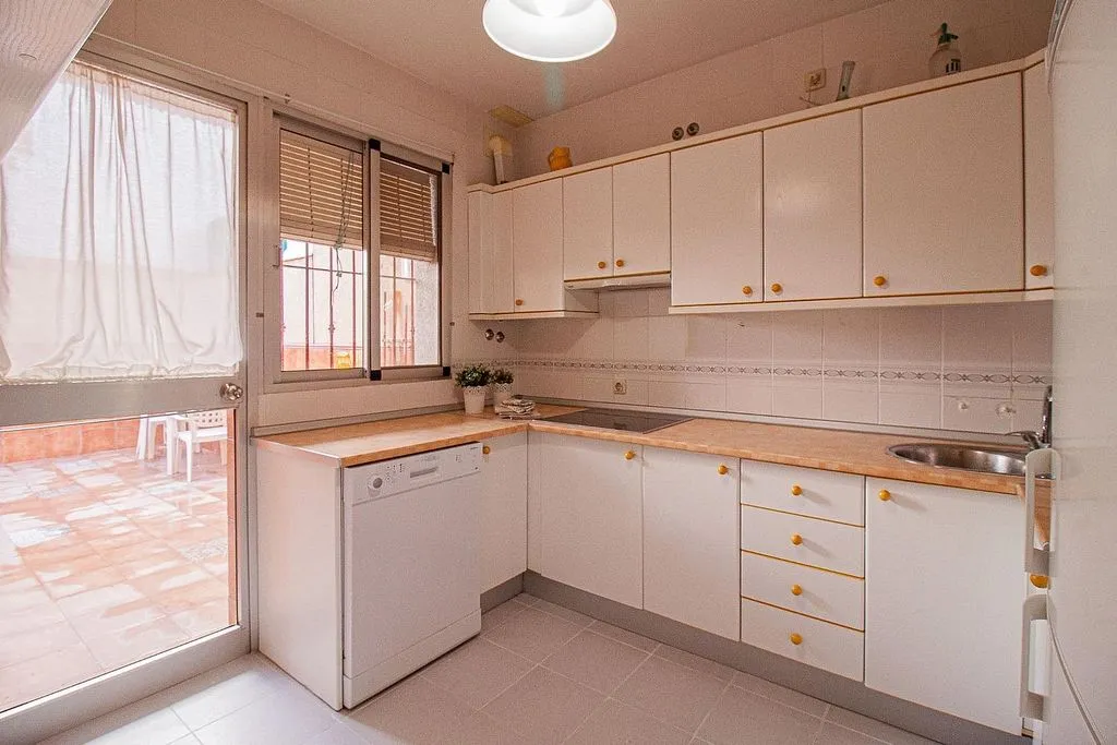 Kitchen - Chalet with Air Conditioning in La Rinconada