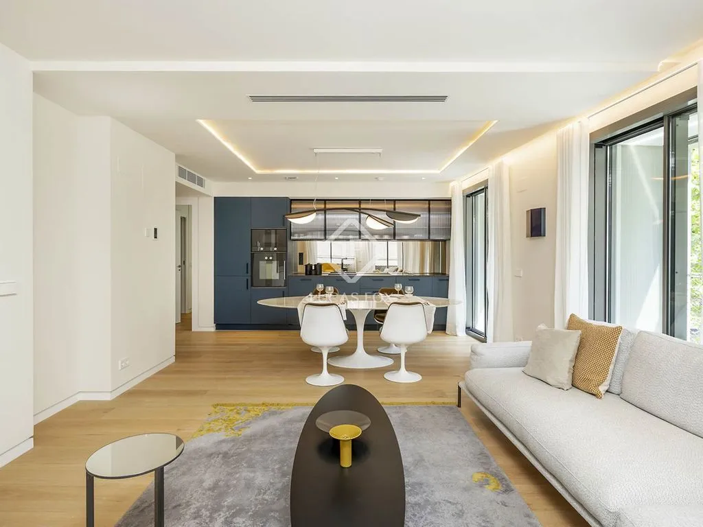 Séjour - Luxury Apartment with Pool in Barcelona