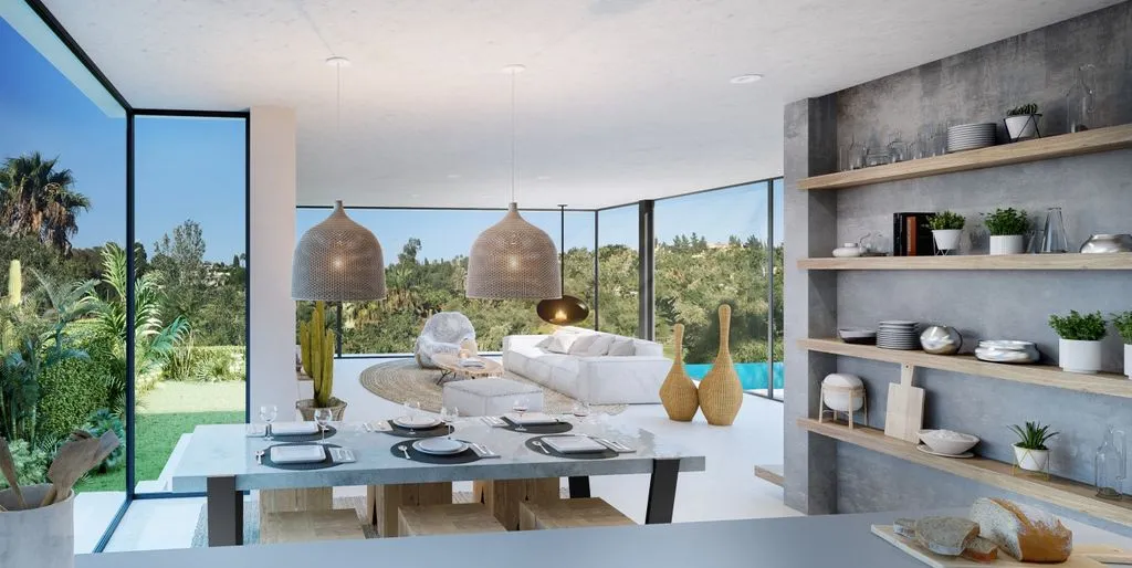 Elutuba - Contemporary Villa Frontline Golf in Estepona