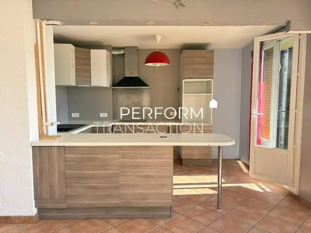 Cuisine - Appartement avec vue montagnes au 11ᵉ étage à Grenoble