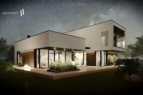 Extérieur - Development Plot with Ready Project in Saku