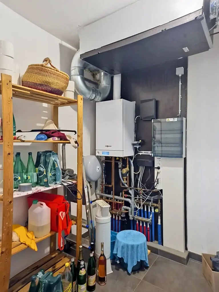 Buanderie - Appartement Énergétique avec Garage à Ursel