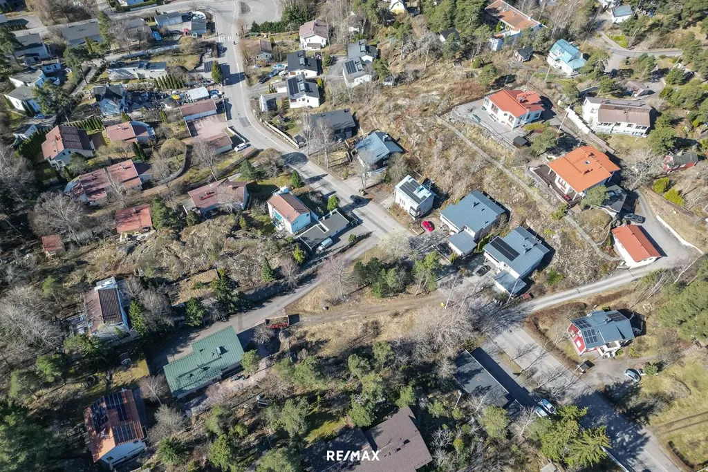 Vue aérienne - Plot for Sale with Sea View in Laajasalo