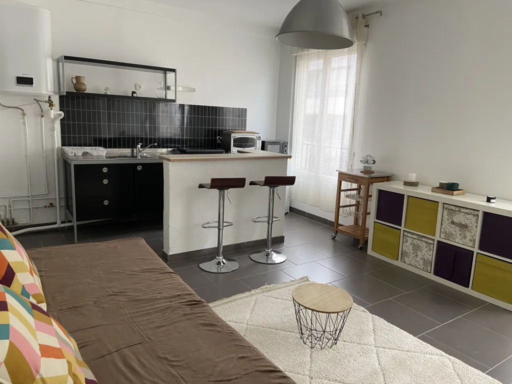 Köök - Studio with Kitchen in Reims