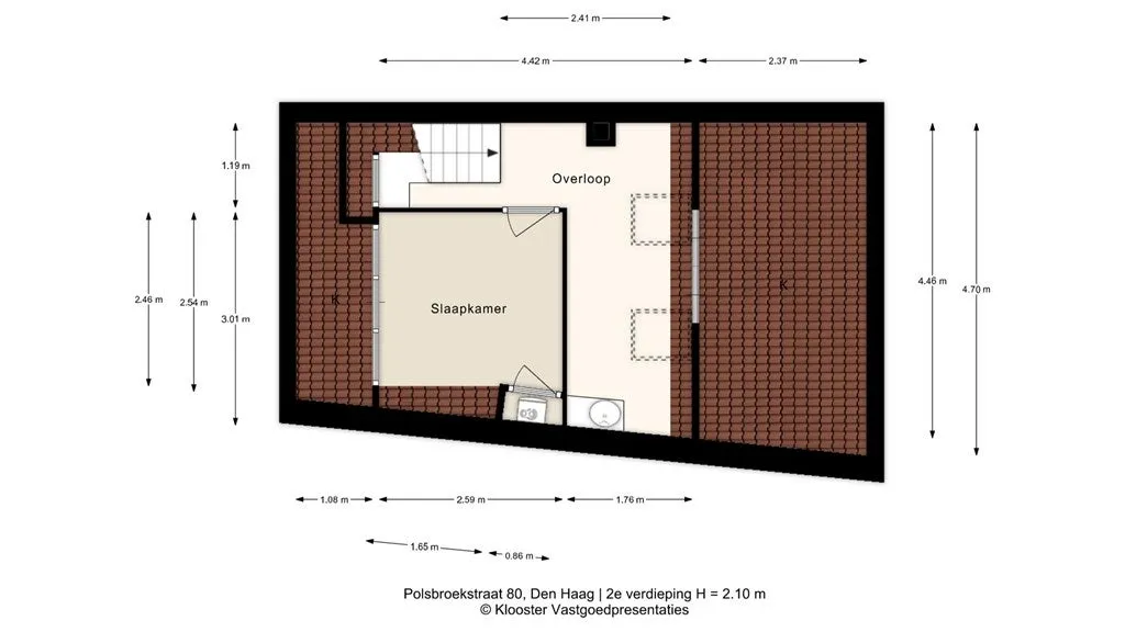 4-toaline maja asukohas Den Haag
