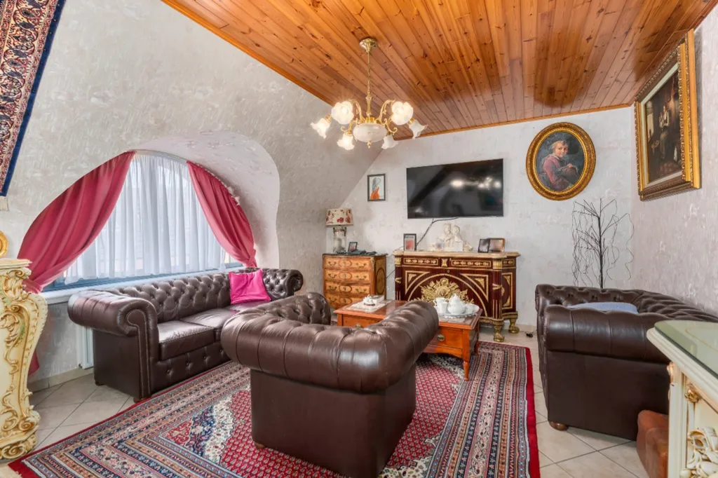 Séjour - Appartement Spacieux avec Garage au Centre de Lebbeke