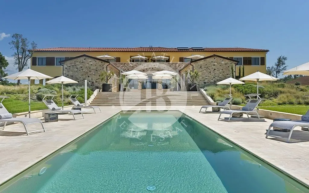 Piscina - Luxury Villa with Panoramic Pool in Manciano, Tuscany
