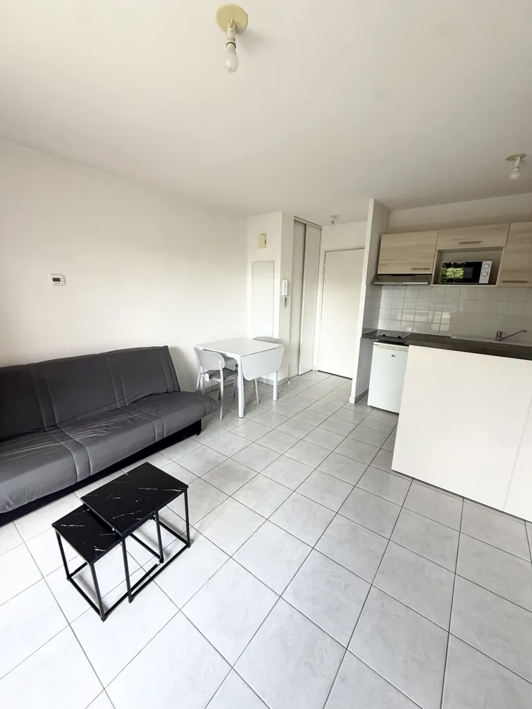 Séjour - Appartement Meublé avec Balcon à Achicourt