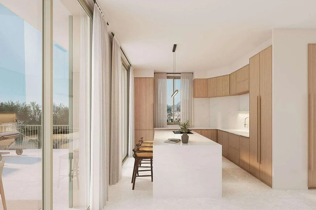 Köök - Under-Construction Villa with Pool in Calvià
