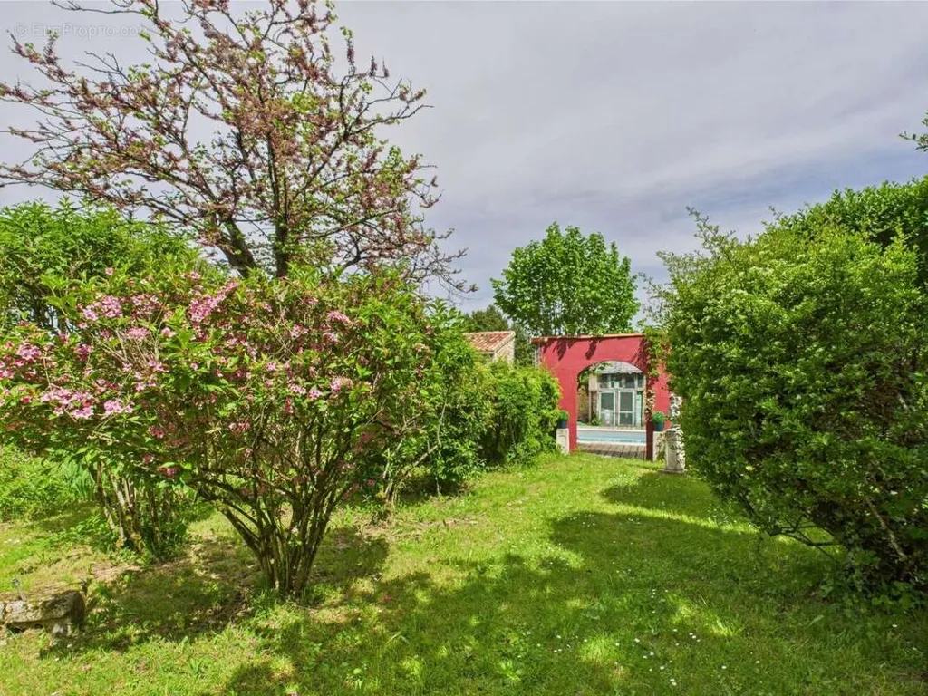 Aed - Detached Townhouse with Pool in Ruffec