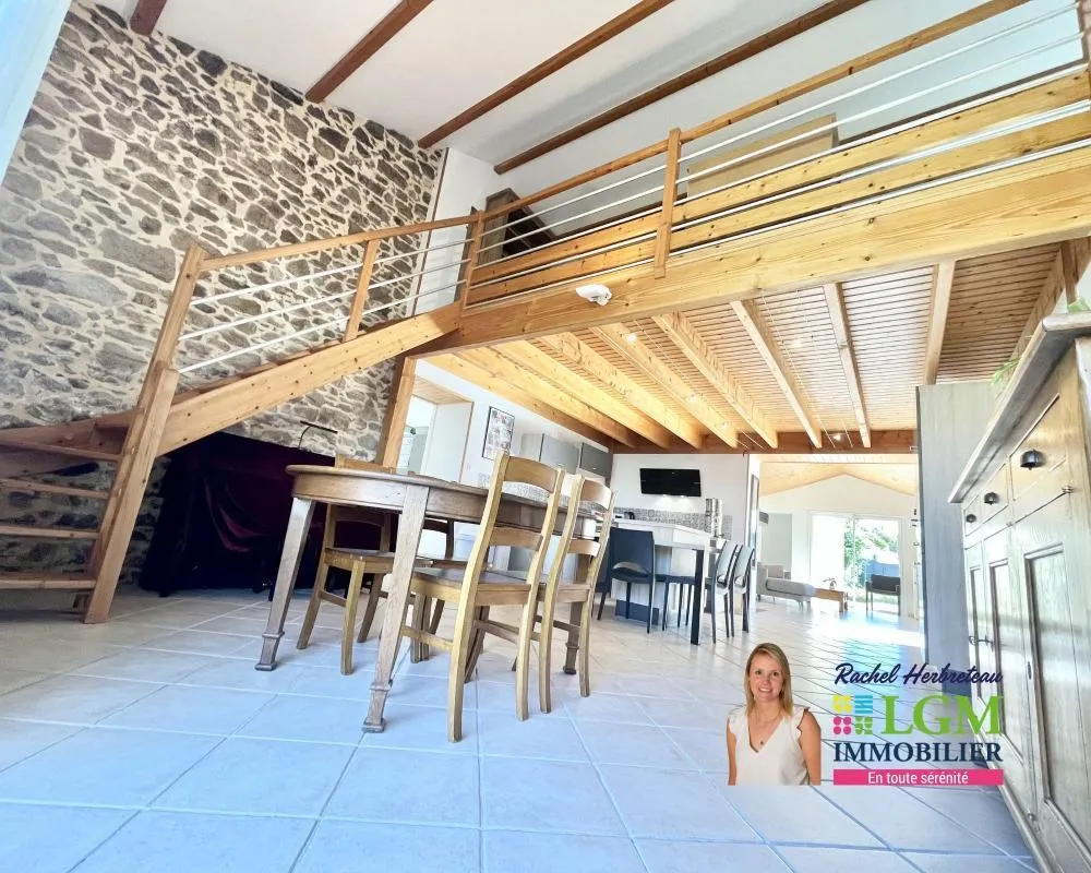 Salle à manger - Maison de Charme avec Piscine à Aubigny-Les Clouzeaux