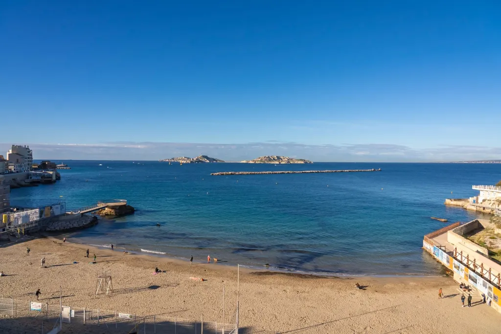 Balcon - Appartement Luxe avec Vue Mer à Marseille 7