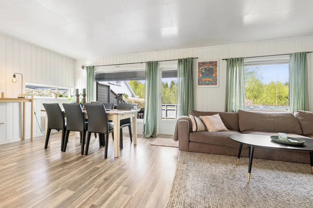 Soggiorno - Casa di 3 locali a Nannestad