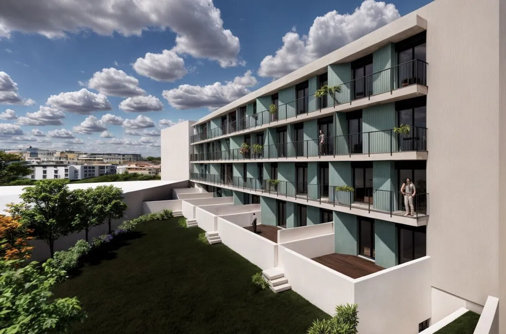 Välivaade - Studio Flat with Balcony in Porto
