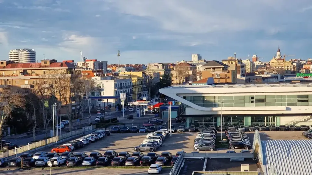 Õhuvaade - Penthouse with Panoramic Terrace in Pescara