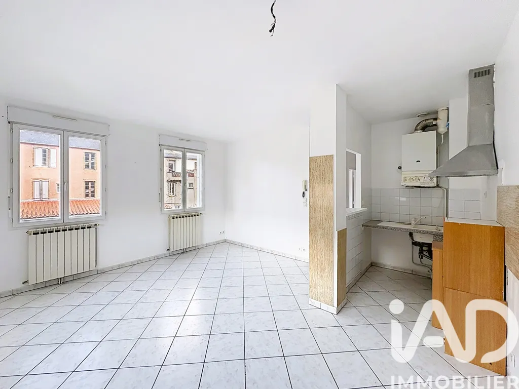 Cuisine - Appartement avec jardin commun à Boulevard Gambetta