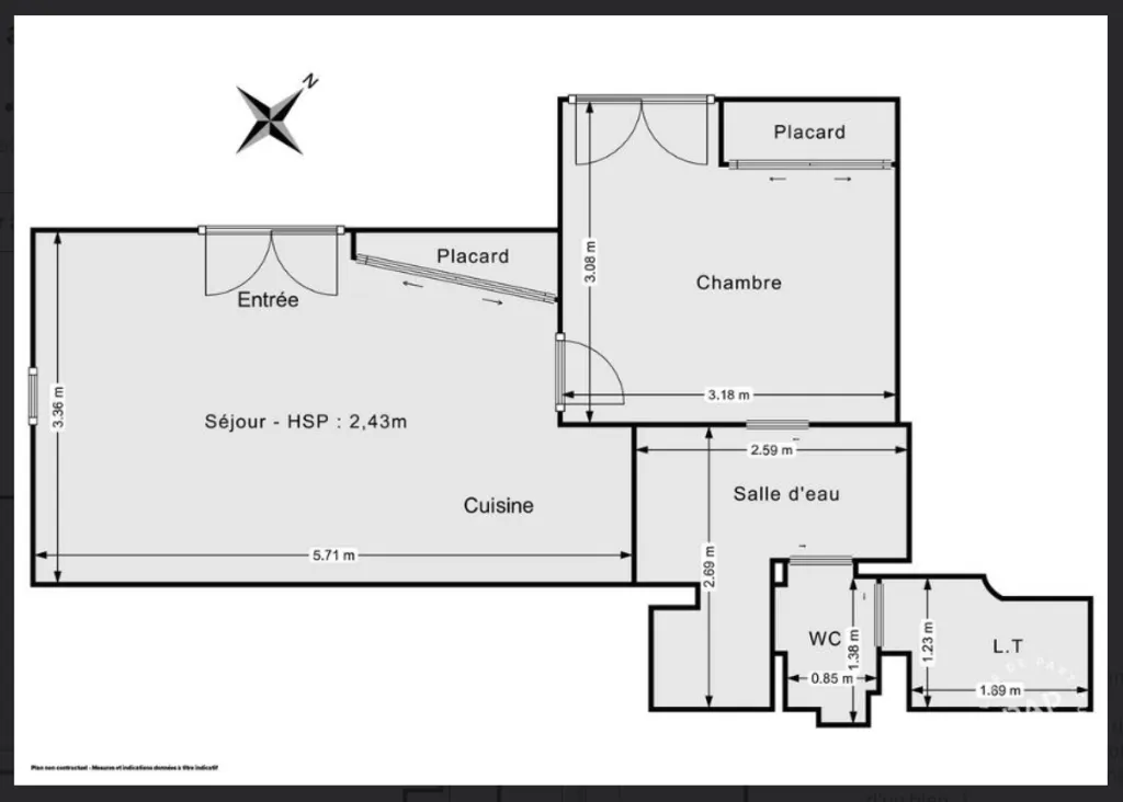 2-room apartment in Houdan