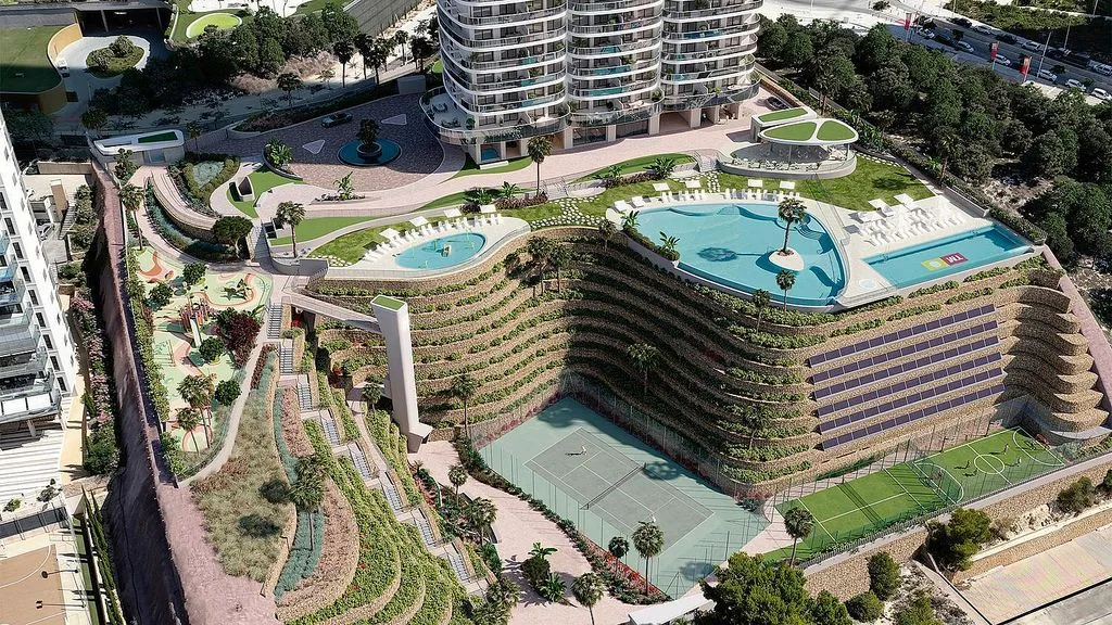 Õhuvaade - Apartment with Sea View in Benidorm
