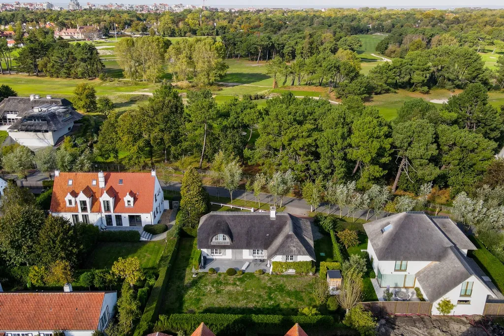 Vista aerea - Villa with Royal Zoute Golf View in Zoute