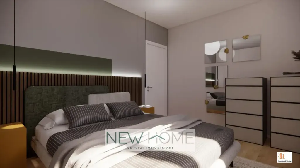 Bedrooms - Class A4 Apartment with Terrace in Verona