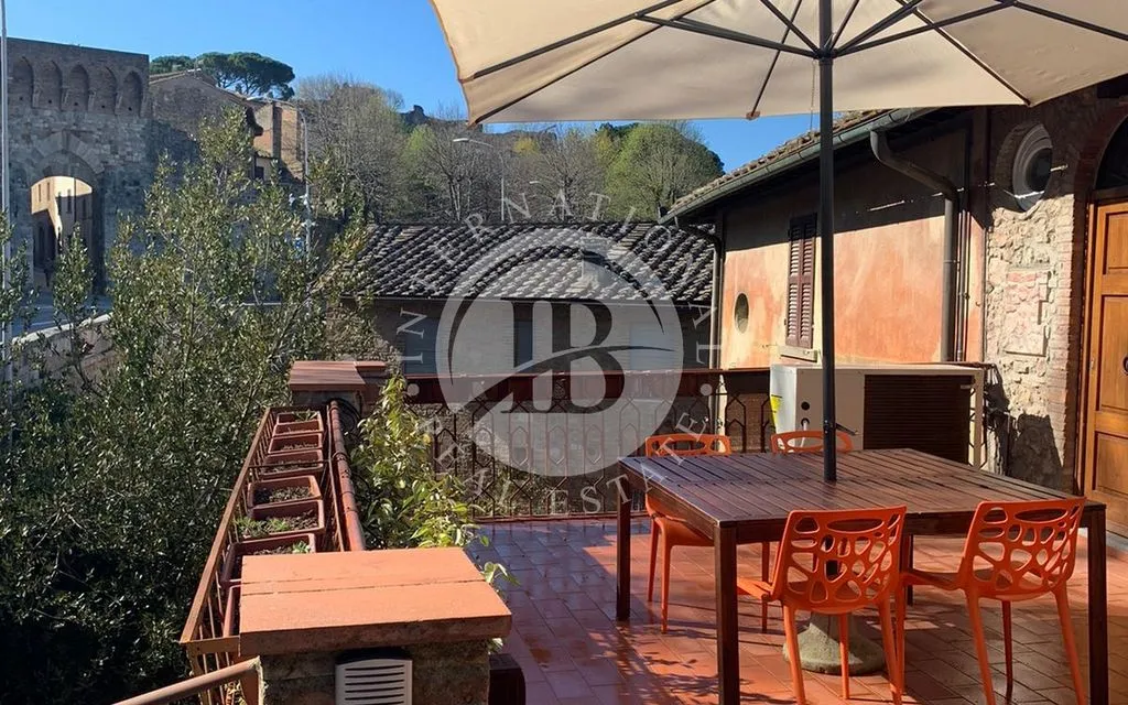 Terrasse - Luxury Apartment with Terrace in San Gimignano