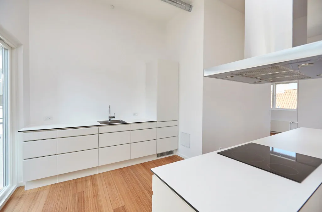 Köök - Contemporary Apartment with Rooftop Terrace in Copenhagen