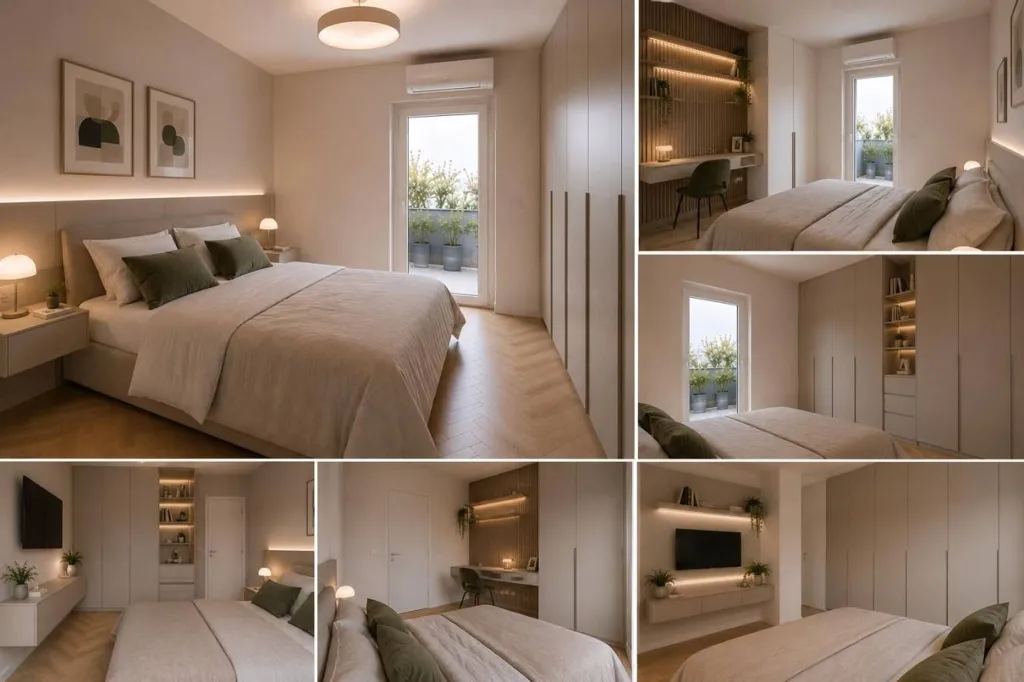 Camere da letto - Rearranged Apartment with Balcony in Turin