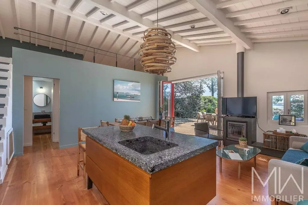 Kitchen - Restored Villa with Beach Access in Cap Ferret