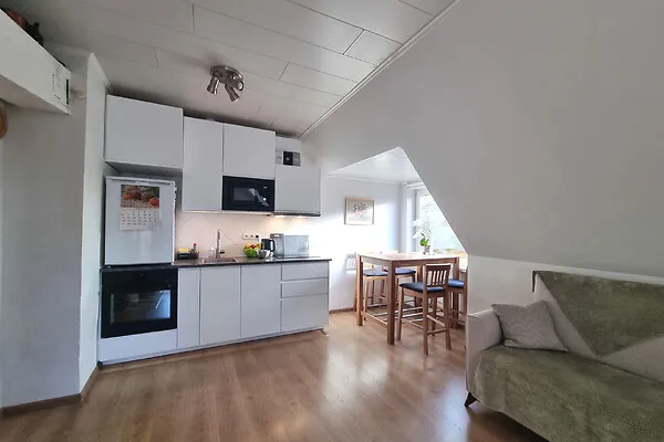 Cuisine - Apartment with Balcony in Luunja