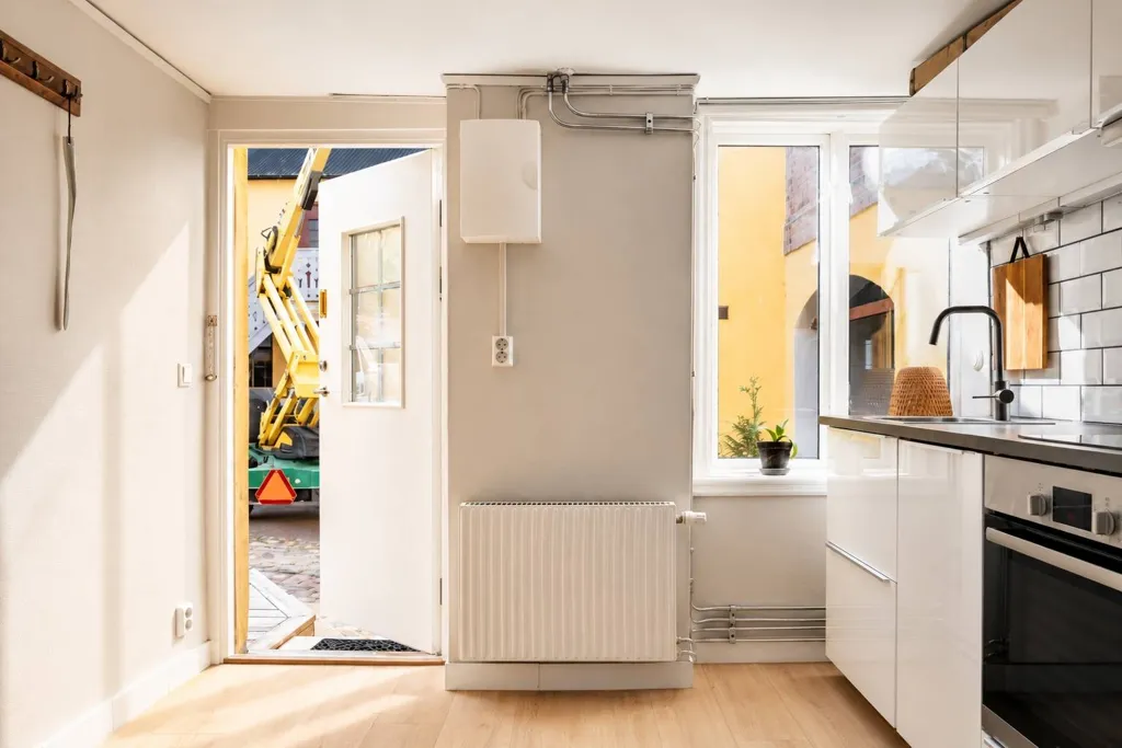 Cucina - Charming Townhouse with Garden in Helsingborg