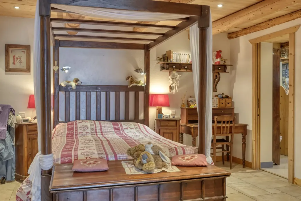Camere da letto - Farmhouse with Mont-Blanc View in Sallanches