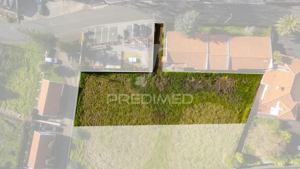 Õhuvaade - Construction Plot with Sea View in Prazeres