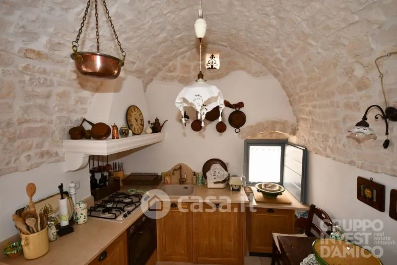 Kitchen - Historic Palazzo with Panoramic View in Cisternino