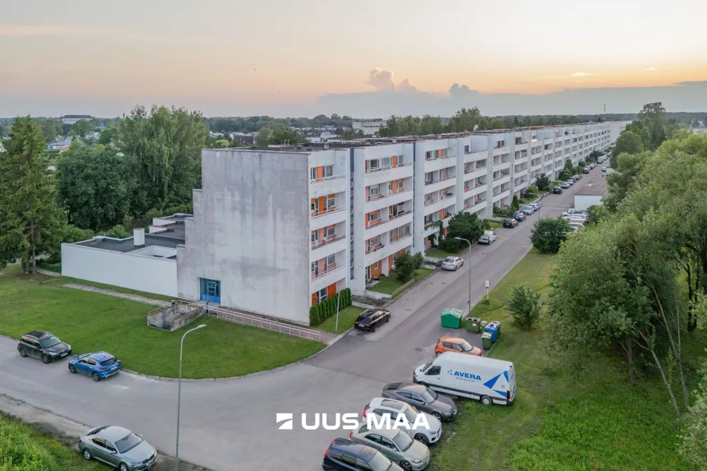 Vue aérienne - Renovated Flat with Balconies in Pärnu