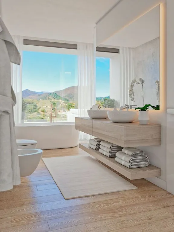 Salles de bain - Contemporary Villa with Pool in Mijas