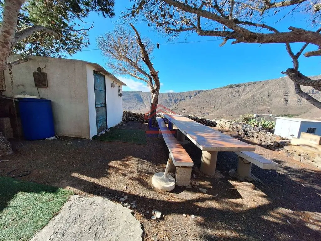 Terrasse - Rustic Land with Pool in Haría, Canary Islands