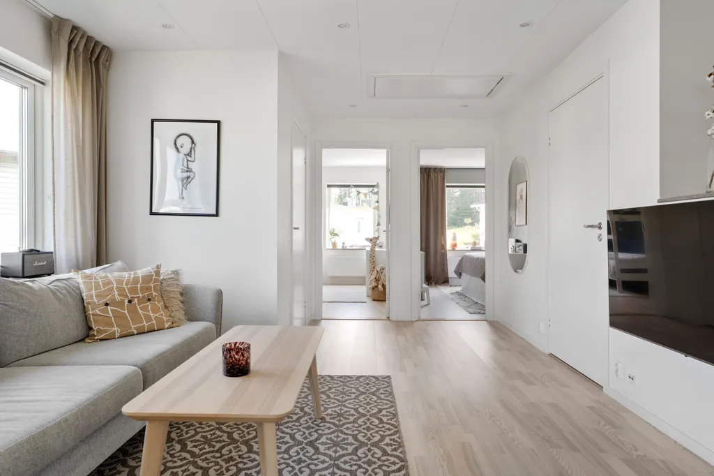Living Room - Modern Villa with Garden in Sunny Location