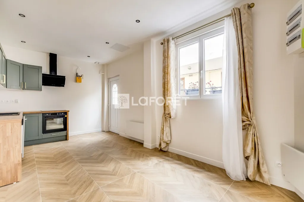 Köök - Renovated 2-Bedroom Flat in Paris 14th